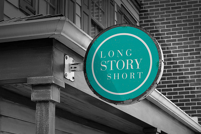 Long Story Short adobe brand branding cafe creative graphic design illustration ux