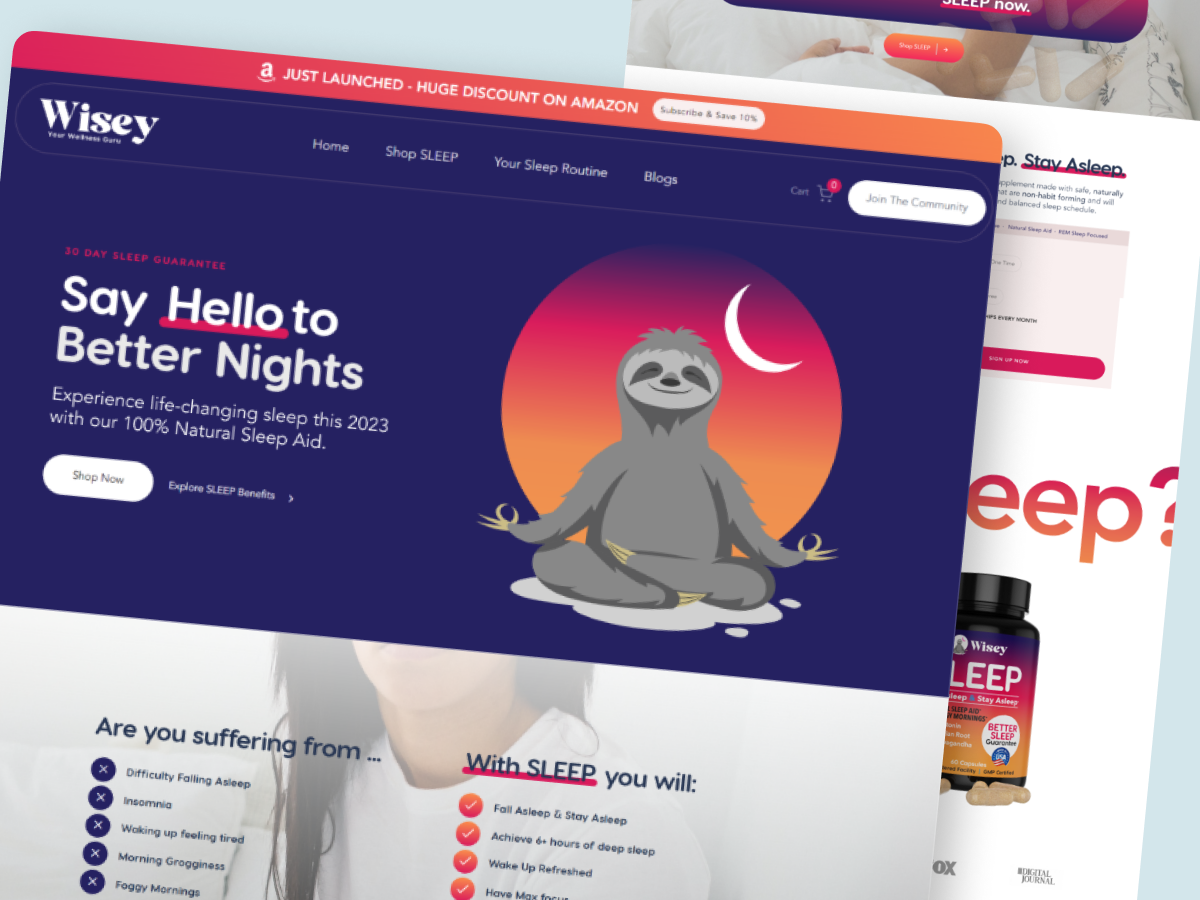 Wisey – A High-Performance Experience for a Smart Brand (Part I) animation branding design graphic design landingpage logo typography ui userengagement userexperience userinterface ux web web design web development webdesign webdevelopment website website design websitedesign