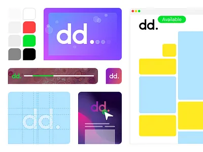 Custom portfolio website in the works brand logo rebrand website