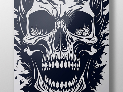Bundle Skull adobe illustrator artwork bones bundle skull dark death design digital art drawing head skull illustration portrait skeleton skull skull head skulls t shirt design