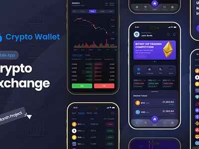 Crypto Wallet / DApp / Mobile App wallet app