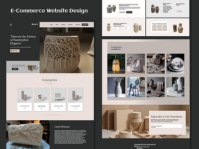 E-commerce Brand & Web Design Project, Herd 77