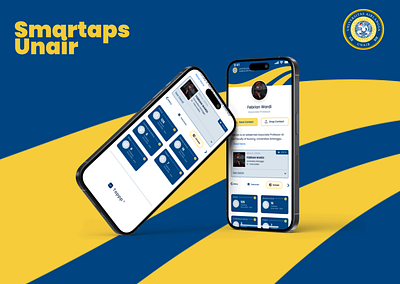 Smartaps Unair V1 card corporate design figma mobile ui ux webdesign