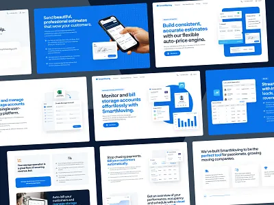 SmartMoving.com: SaaS Website Revamp (Live) animation showreel case study animation conversion rate optimisation homepage marketing website moving website saas saas website saas website animation web design website website revamp