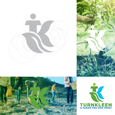 Turnkleen Logo Design branding graphic design logo