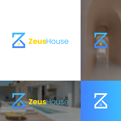 Zeus House Logo Design branding graphic design logo