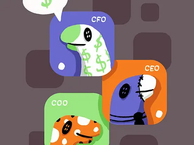 High Business call cash ceo cfo coo corporate design graphic design icon illustration line meeting minimal retro simple sock team meet