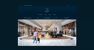 Shopping Mall Website Design design interface design mall mallsite shopping ui ux webpage website