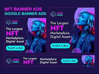 NFT Banner ads | Animated Banner amphtml animated gif animated html5 banner ads google banner ads google display ads html5 banner ads nft nft banner ads web banners