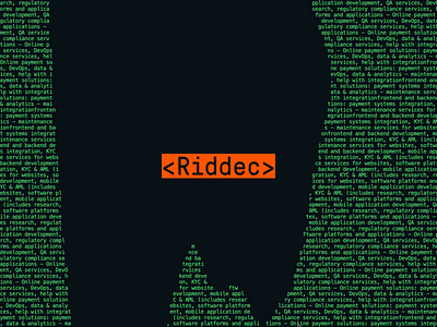 Riddec | Brand Identity | IT Company animated animation brand identity branding design graphic design logo logo design logotype motion graphics pattern poster visual identity