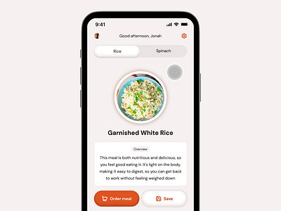Save your meal… animation app design motion graphics ui ux
