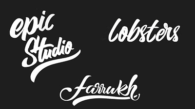 Hand Lettering campaigns graphic design ui ux