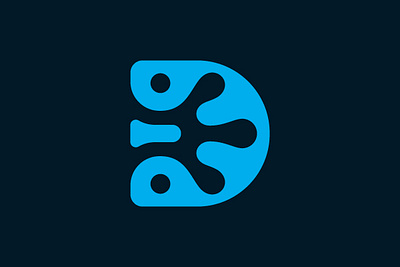 Liquid Letter D Logo branding company brand logo company branding design graphic design logo modern vector
