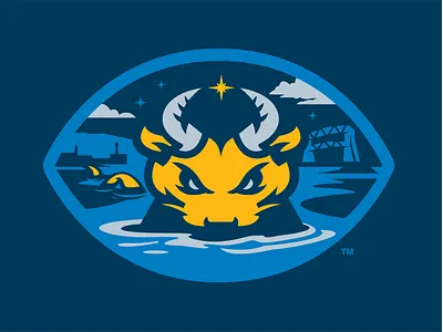 Duluth Harbor Monsters Football branding duluth football illustration minnesota monster panther sports