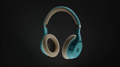 3D Headphones Animation 3d art 3d blender 3d headphones animation 3d modeling 3d
