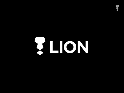 LION _ Abstract mark abstract cool design icon lion logo minimal professional simple