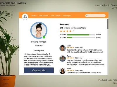 Testimonials and Reviews