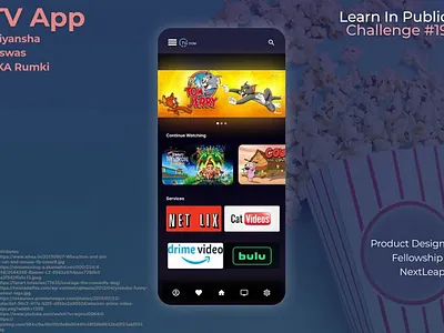 TV App design experimentation learning
