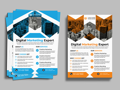 Professional Digital Marketing Flyer Design a4flyer branding businessflyer companyflyer companytemplate corporate corporatebusiness corporateflyer creative creativeflyer digitalflyer flyerdesign flyertemplate graphic design leaflettemplate marketingflyer modern modernflyer professionalflyer promotionalflyer