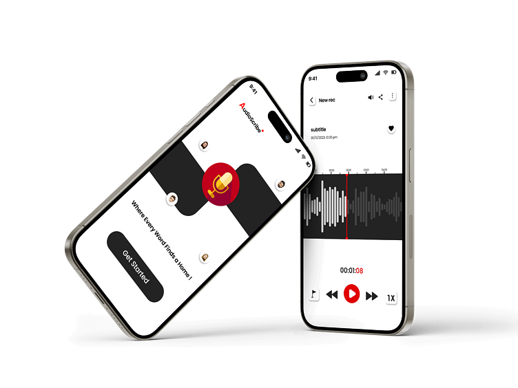 Audio Recorder - UI Design by JERFIN29 on Dribbble