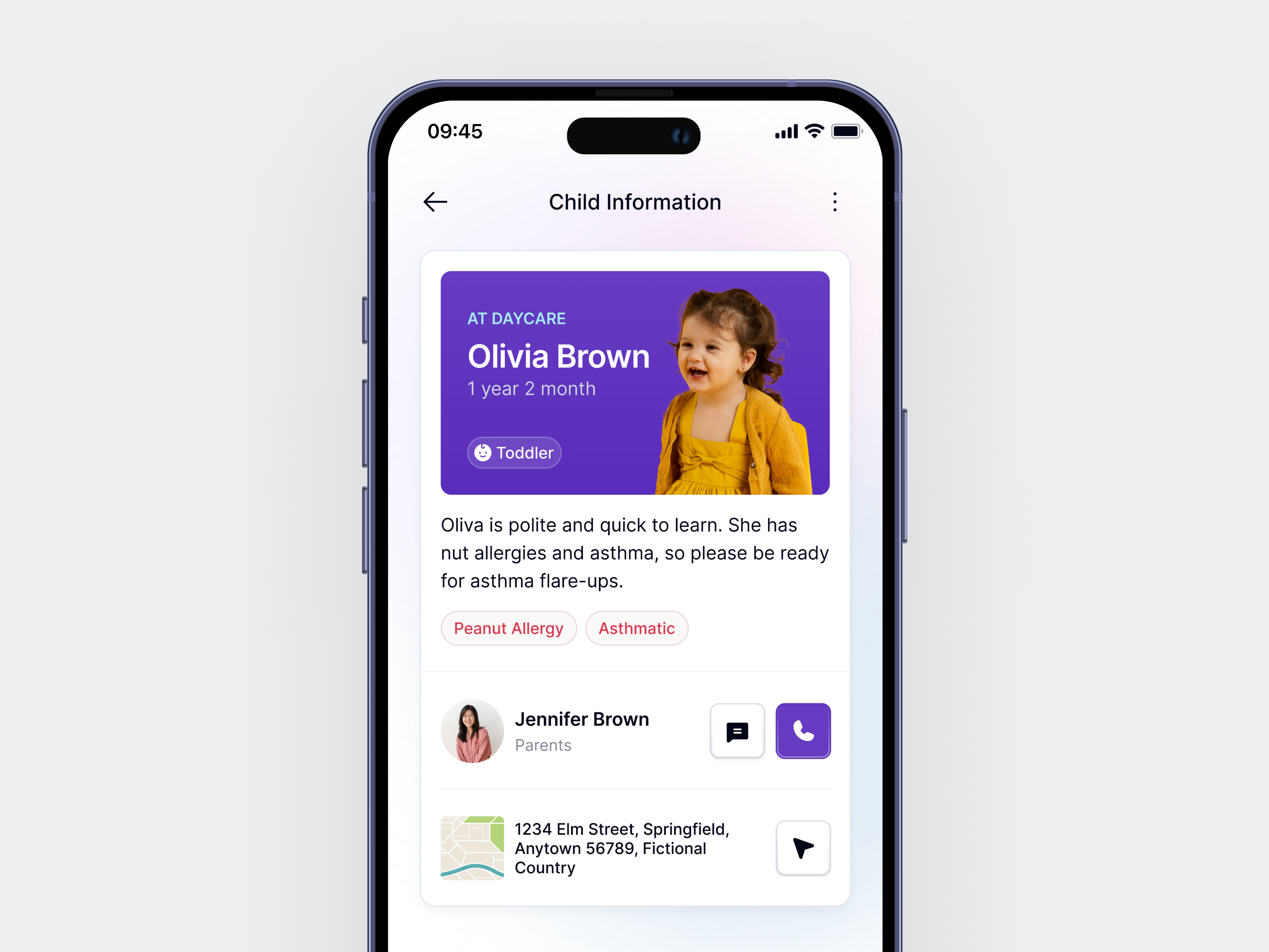 🌸 Blossom BudsCare • Daycare App for Caregivers by Viola Dwi 🖖 for 10am