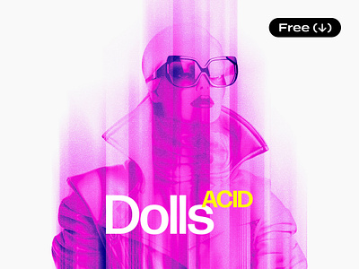 Acid Dolls Photo Effect acid barbie blur bright distortion download exposure free freebie motion pink pixelbuddha psd smudged stretched template vivid