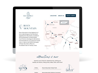 Website Design for Vacation Rental Property branding graphic design ui website design
