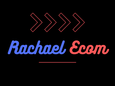 RACHAEL ECOM 3d animation branding graphic design graphicdesigncommunity graphicdesigninspiration logo motion graphics ui