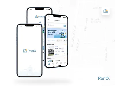RentX: Real Estate App UI Design app app design design home home finder house house finder minimal product design properties property buy and sell real estate rent rental tolet ui ui ux ui design ux ux design