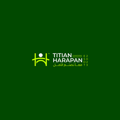 TITIAN HARAPAN™ -Humanitarian organization - Malaysia 🇲🇾 branding graphic design green hope bridge icon illustration logo logo designer branding minimal logo