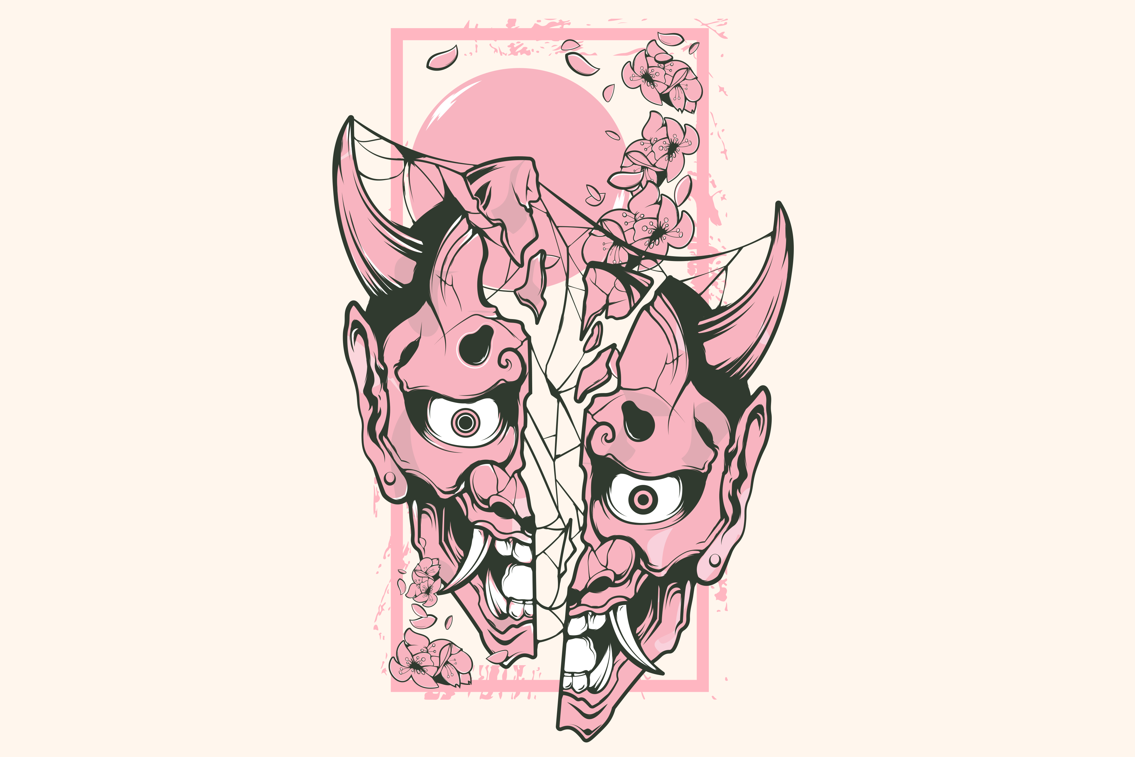 hannya mask cosplay mask demon demon mask devil mask graphic design halloween halloween costume hannya hannya mask japanese japanese demon japanese demon mask japanese mask kabuki mask noh mask oni oni mask samurai mask