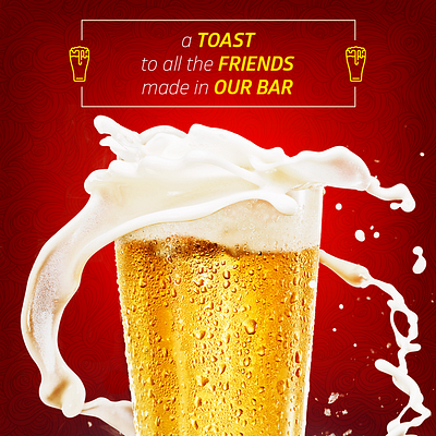 Beer Poster graphic design poster social media