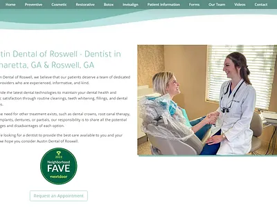 Dental Design and Marketing dental website dentist dentistry design graphic design web design website design