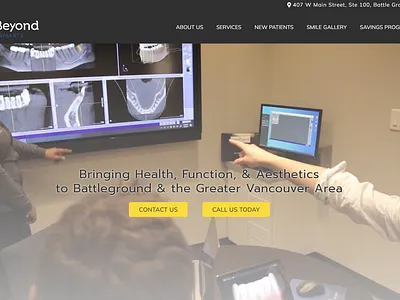 Dental Design and Marketing dental website dentist dentistry graphic design web design website design