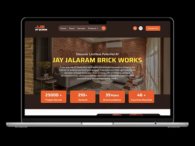 Redesign Jay jalaram website animation branding creative design designer figma graphic design inspiration landing page prototype ui uidesign uiux user experience user interface ux visual design webdesign website websitedesign