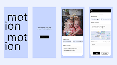 Motion - AI Assistant Reminder App ai assistant mobile app reminder app tasks