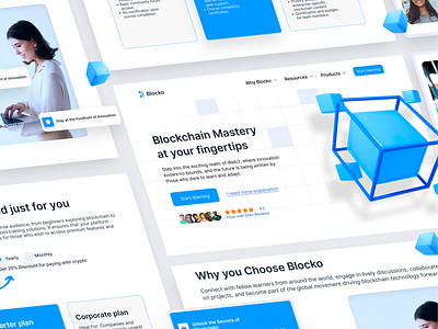 Blockchain landing page Assets 3d crypto cryptocurrency dashboard design figma graphic design product design ui uidesign uiux user experience user interface ux web3