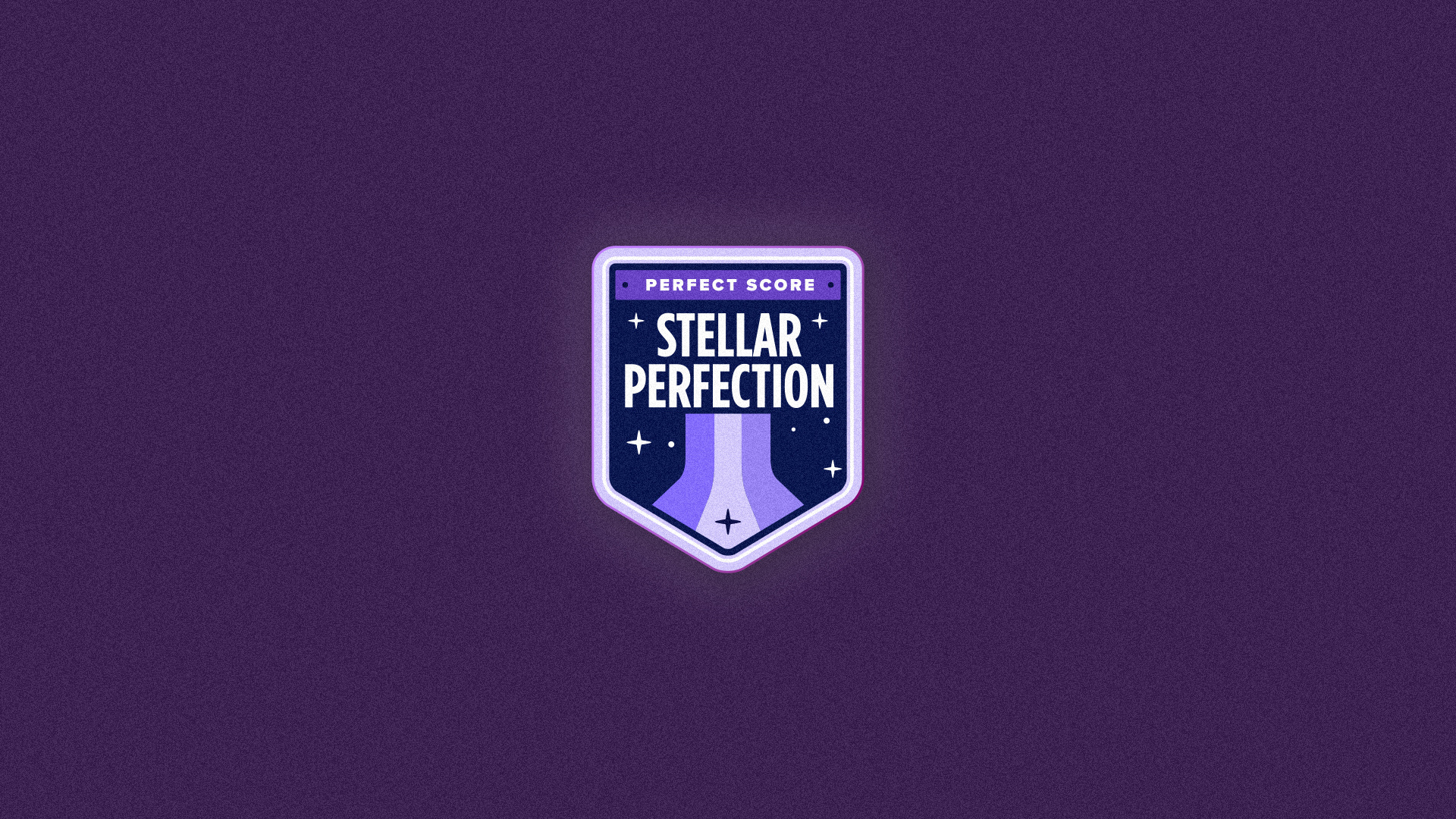 Stellar Perfection badge badge design boldly brand identity branding goboldly illustration patch design perfect perfect score space space design stellar vector badge