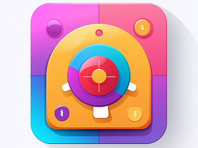 Rainbow Safe Icon app consciousness design logo superfuture ui