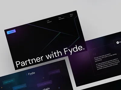 Sales Deck for Fyde | ochi design design graphic design illustration partnership deck pitch deck powerpoint presentation presentation design sales deck slides ux
