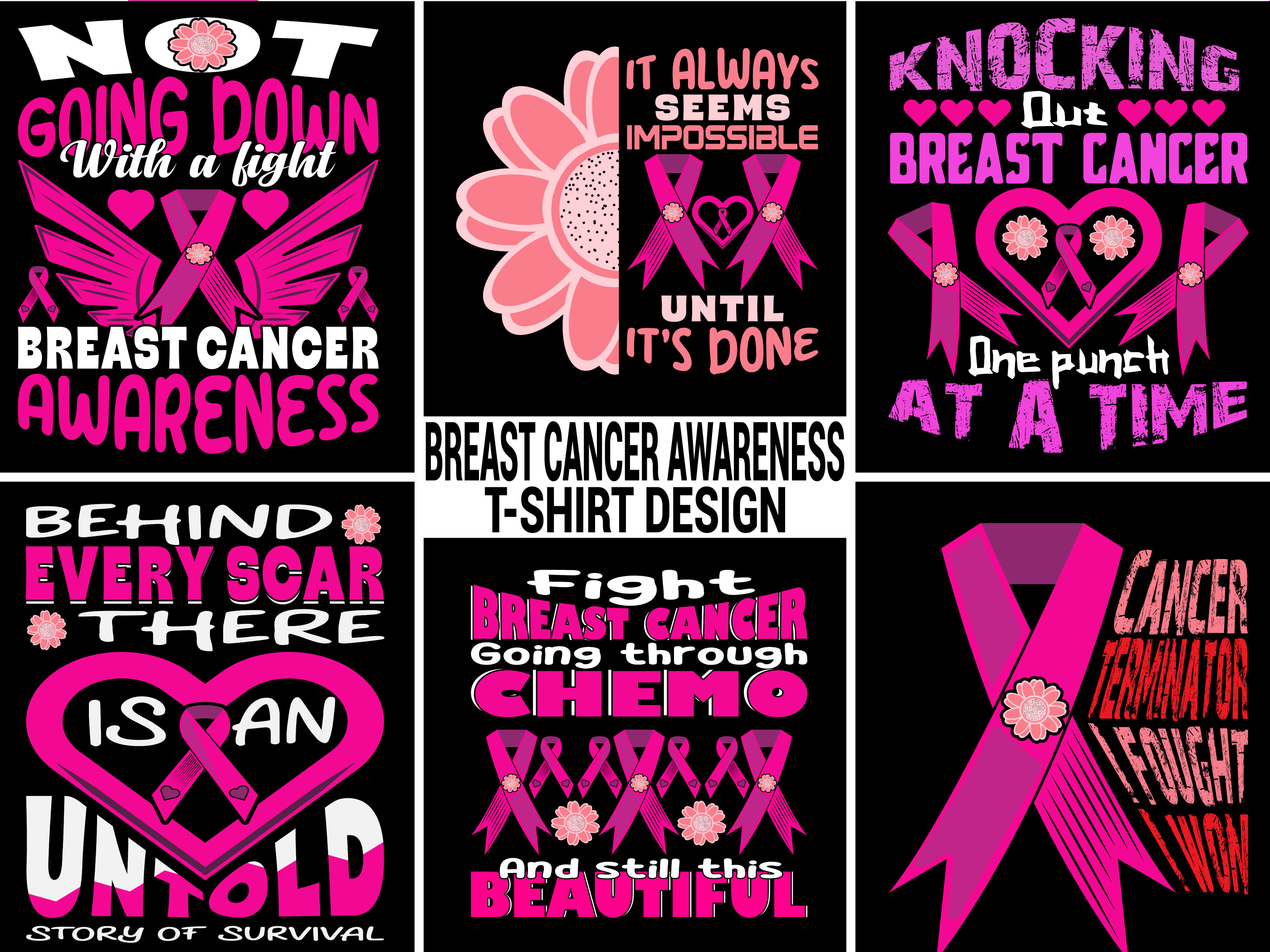 T-shirt Designs for Breast Cancer Awareness on Behance