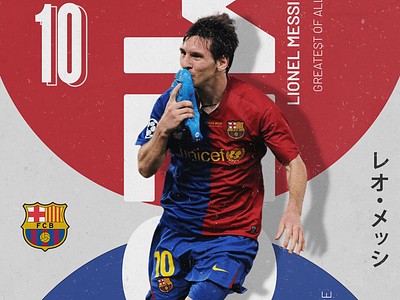 Sports poster design - Lionel Messi creative creative design fcb football graphic design graphics lionel messi messi poster poster design