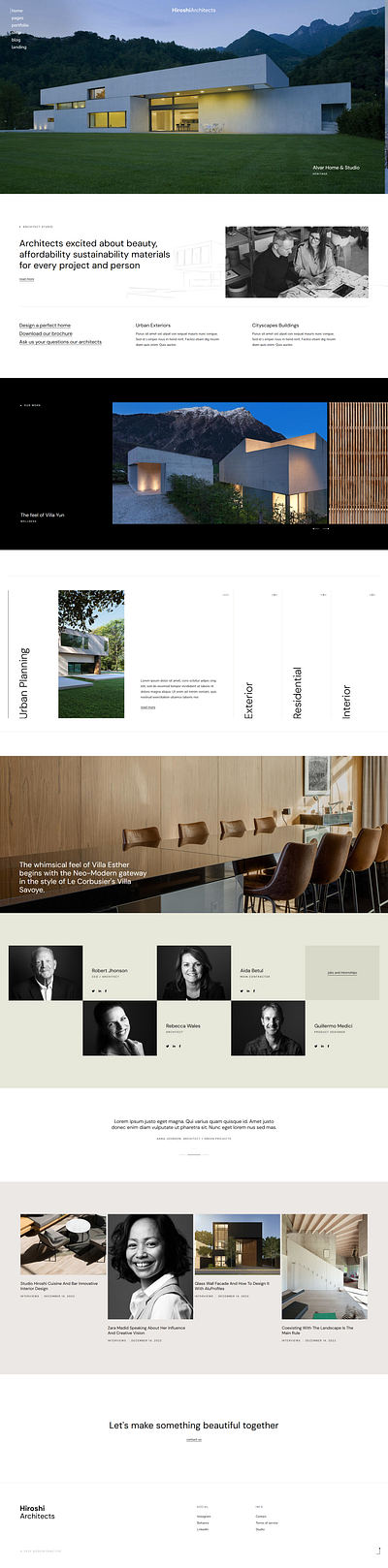 Designed for all modern architecture and interior design website architecture branding design illustration interior logo ui ux web design webflow webflow developer webflow expert website