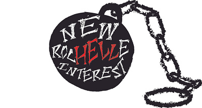 New Rochelle Band Branding graphic design logo
