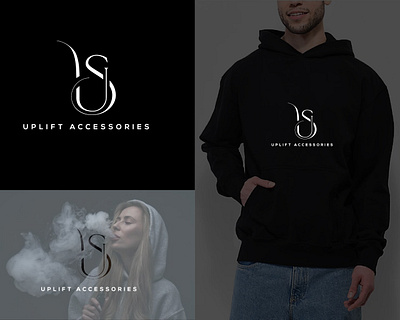 Uplift accessories 3d animation black hoodie branding graphic design logo motion graphics smoke smoke logo su logo ui us logo