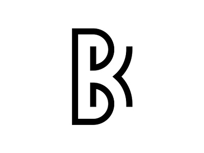 BK bk bk logo bk monogram brand identity branding custom logo initial logo letter bk letter logo lettermark logo logo design logo inspiration logotype minimal logo minimalist logo modern logo monogram logo simple logo