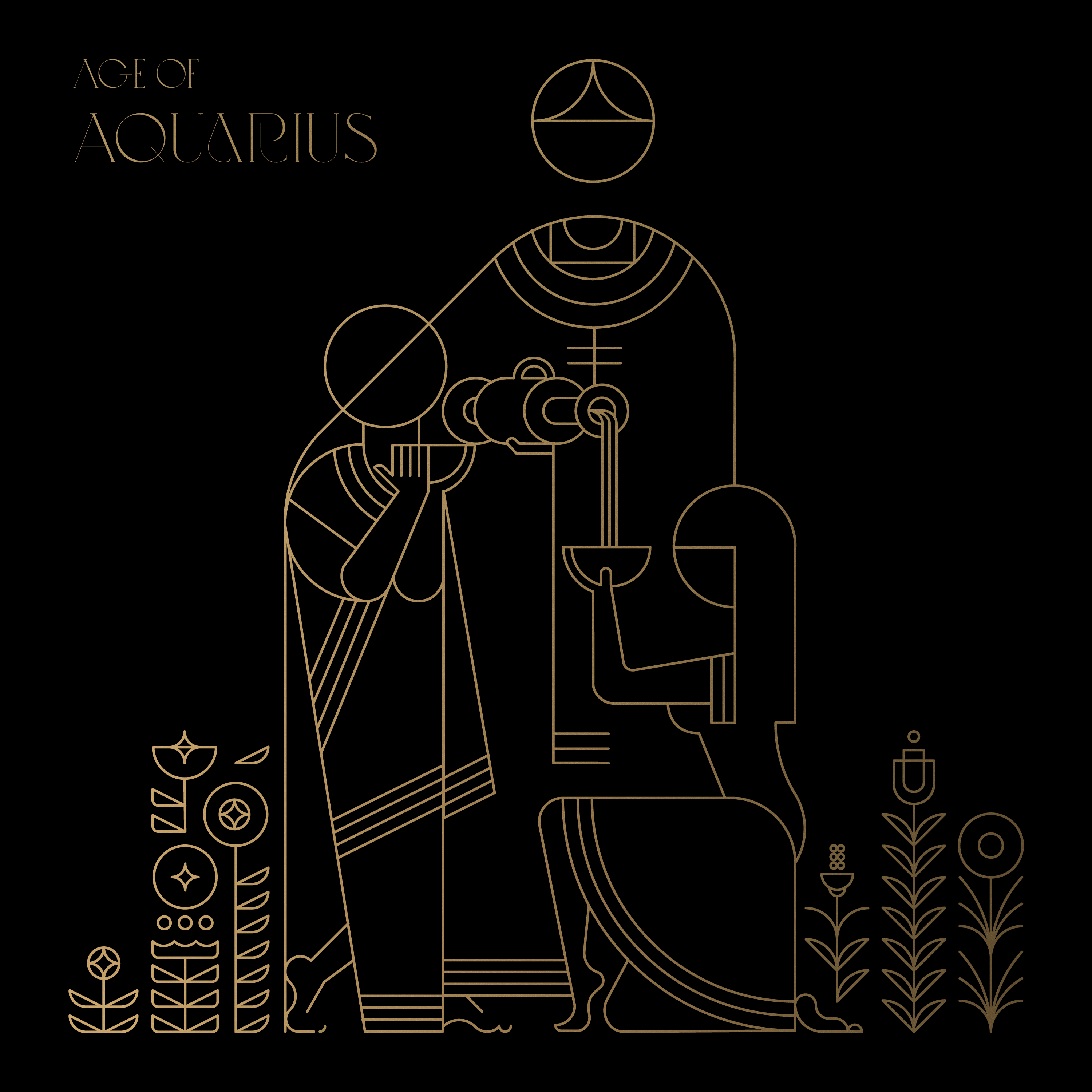 Age of Aquarius by Studio Soleil on Dribbble