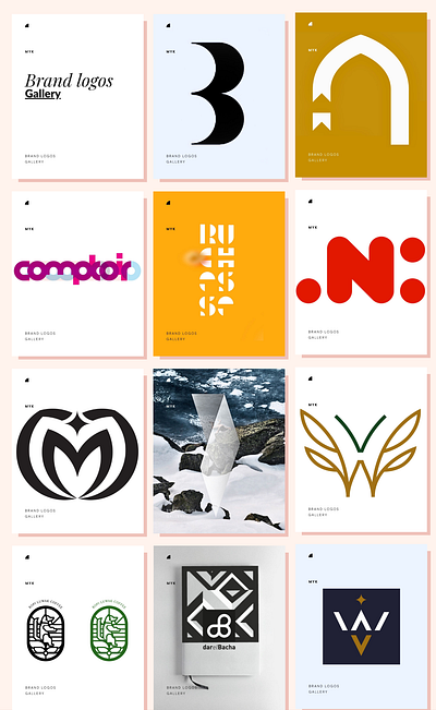 Brands Logos Gallery branding graphic design logo logos various brands visual identities visual identity