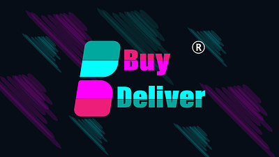 Buy-Deliver branding design logo