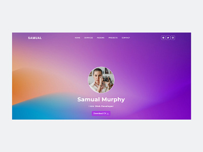 Free personal website visually appealing, mobile-friendly bootstrap template bootstraplily design free bootstrap template free template free website free website template freebie portfolio web page template